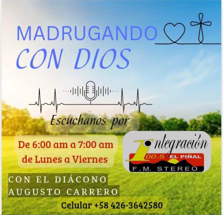 MADRUGANDO CON DIOS